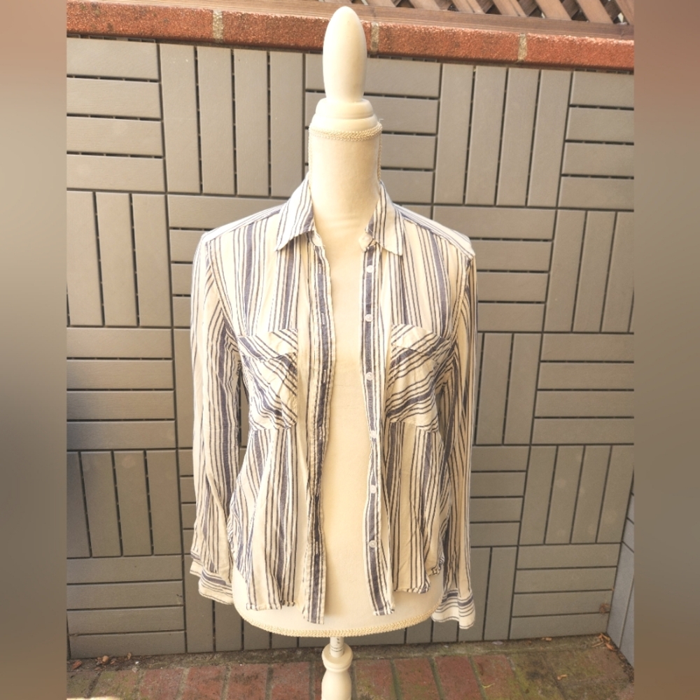 Express Button Up Relaxed Fit Shirt